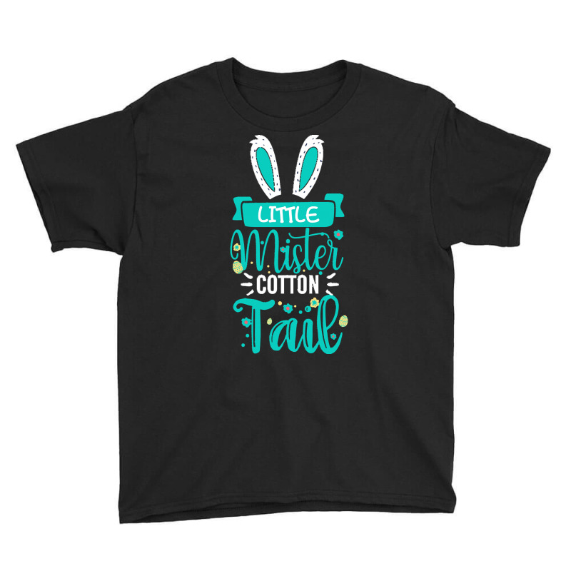 Easter T  Shirt Kids Little Mister Cotton Tail   Boys Easter Bunny 5 Youth Tee | Artistshot