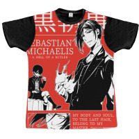 Sebastian Michaelis Graphic T-shirt | Artistshot