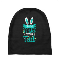 Easter T  Shirt Kids Little Mister Cotton Tail   Boys Easter Bunny 5 Baby Beanies | Artistshot