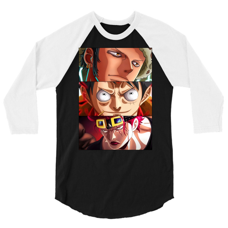 Op Worst Generation Law Luffy Kid 3/4 Sleeve Shirt | Artistshot