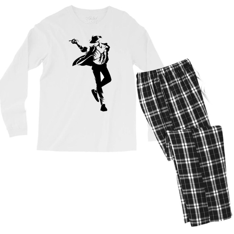 Michael Jackson Men's Long Sleeve Pajama Set | Artistshot