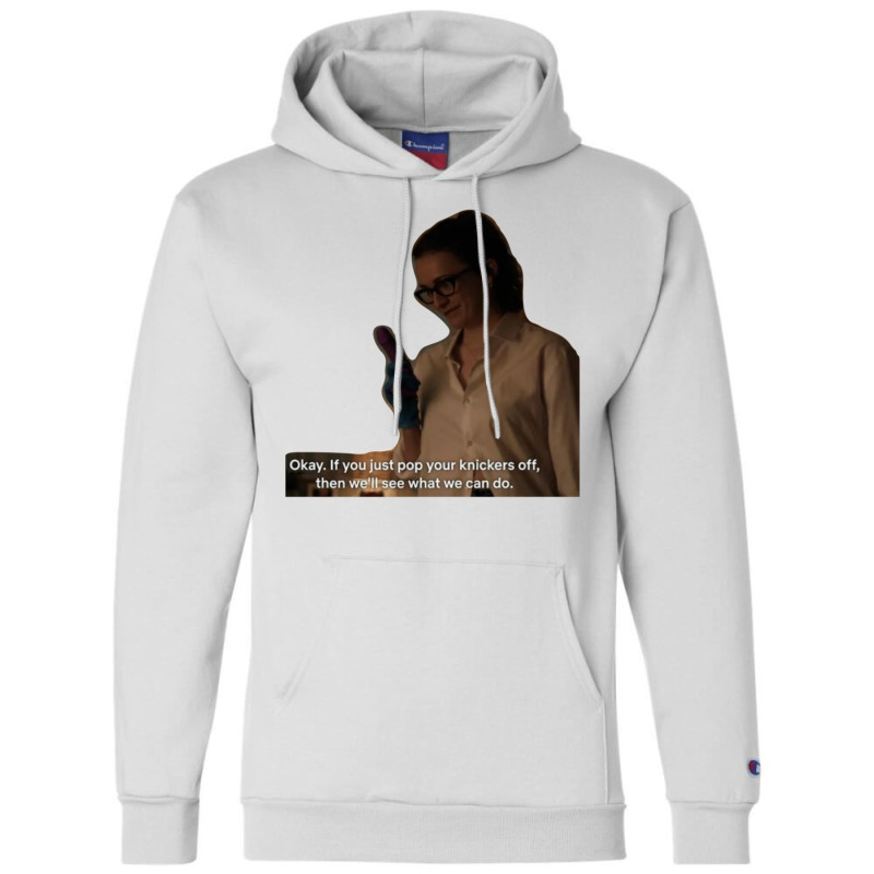 Pop Ur Knickers Off ) Champion Hoodie | Artistshot