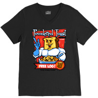 Powdered Toast Crunch V-neck Tee | Artistshot