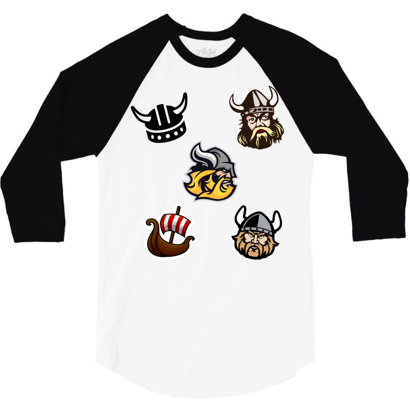 Viking Stickers 1 3/4 Sleeve Shirt | Artistshot