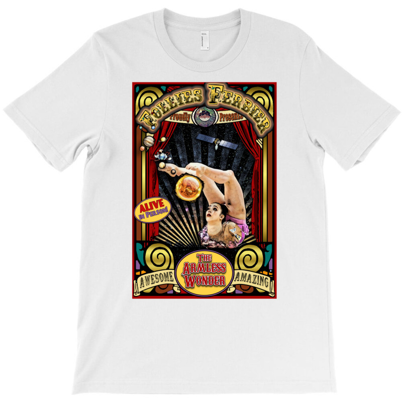 The Armless Wonder Sideshow Poster T-Shirt by gbenamurakuw | Artistshot