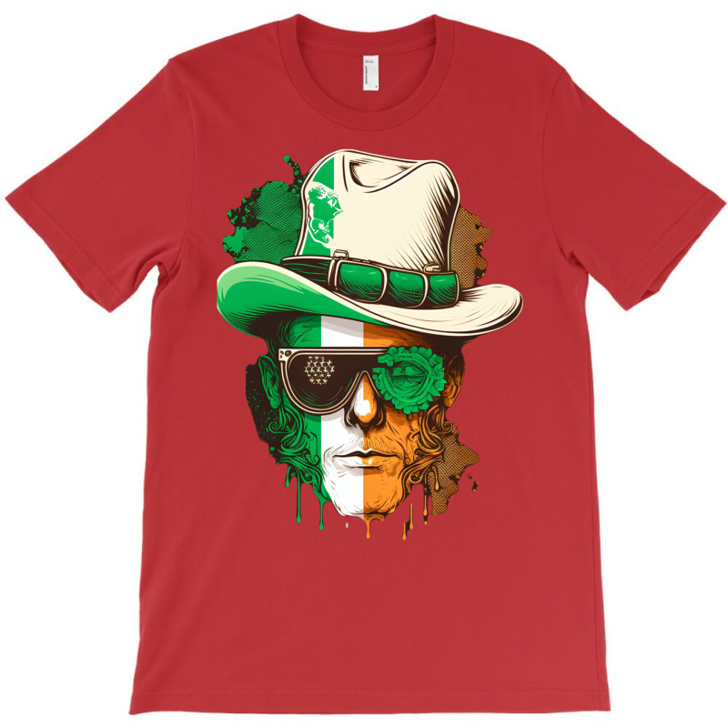 Shamrock St.patrick's Day.irish Men Culture Ireland America Flag T-Shirt by rakhamaddixm | Artistshot