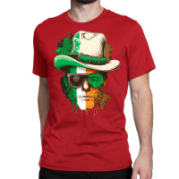 Shamrock St.patrick's Day.irish Men Culture Ireland America Flag Classic T-shirt | Artistshot