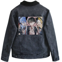 Mashle Students Unisex Sherpa-lined Denim Jacket | Artistshot