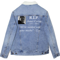 R.i.p. James Carter   Rush Hour 2 Unisex Sherpa-lined Denim Jacket | Artistshot