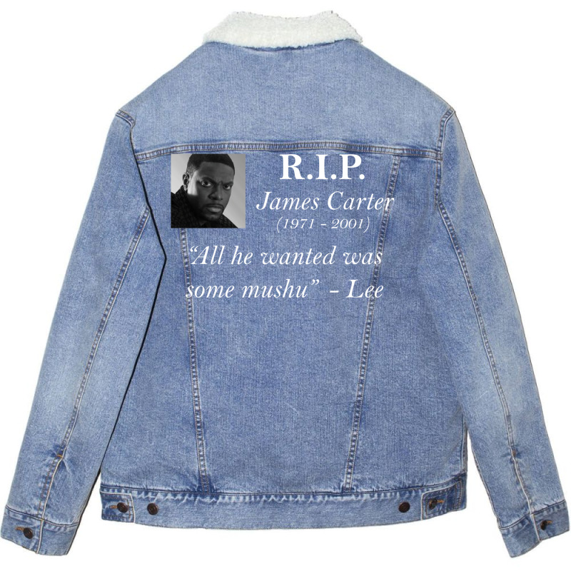 R.i.p. James Carter   Rush Hour 2 Unisex Sherpa-lined Denim Jacket | Artistshot