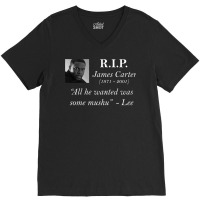 R.i.p. James Carter   Rush Hour 2 V-neck Tee | Artistshot