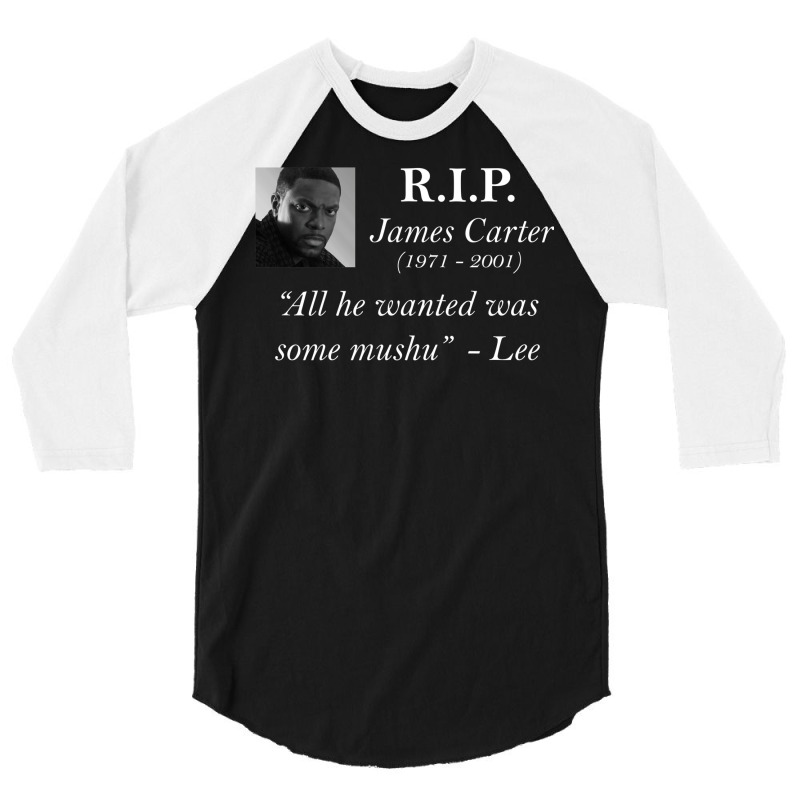 R.i.p. James Carter   Rush Hour 2 3/4 Sleeve Shirt | Artistshot