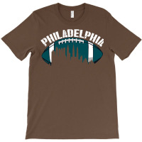 Philadelphia Football Vintage Philly City Retro American Football Ball T-shirt | Artistshot