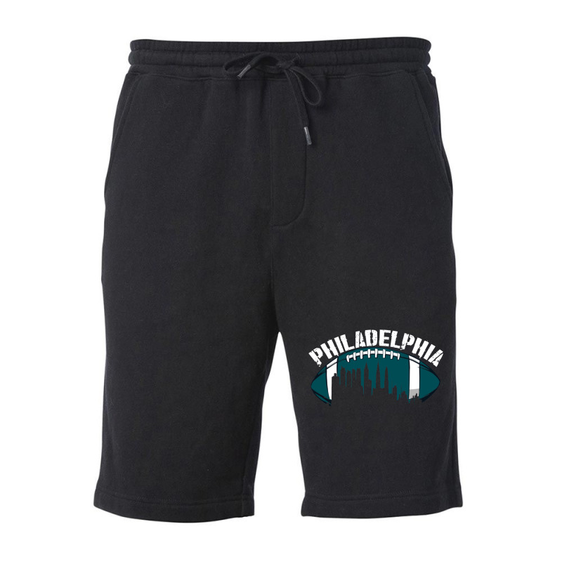 Philadelphia Football Vintage Philly City Retro American Football Ball Fleece Short | Artistshot