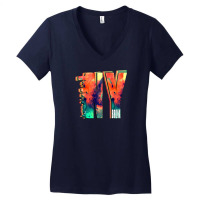 Ny Color Women's V-neck T-shirt | Artistshot