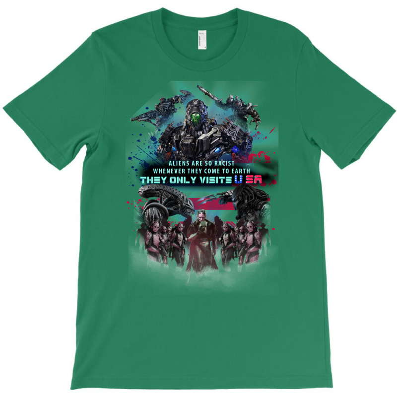 Racist Aliens T-shirt | Artistshot