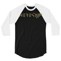 Heresy Bronze Miniature Wargaming Emblem 3/4 Sleeve Shirt | Artistshot