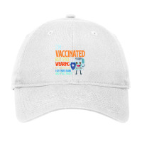 I’m Vaccinated But Still Wearing My Mask T Shirt Adjustable Cap | Artistshot