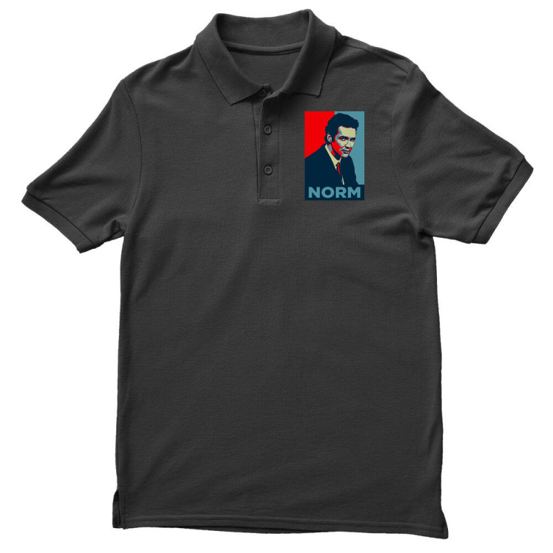 Norm Macdonald Political Poster Men's Polo Shirt by ardylanda | Artistshot