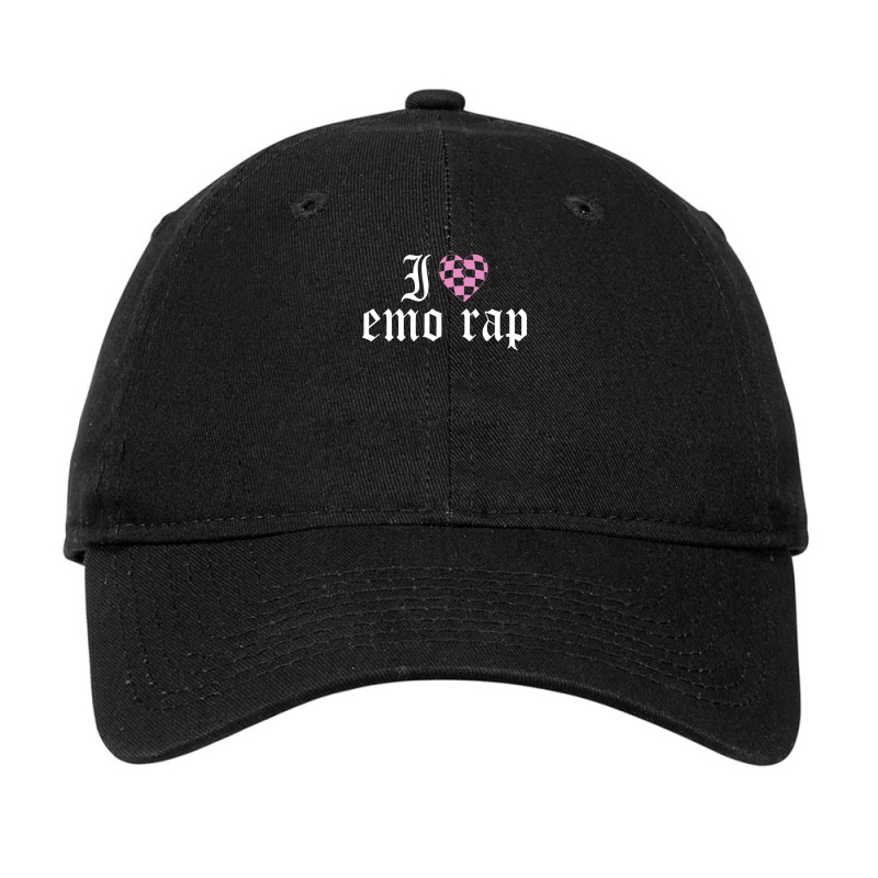 I Heart Emo Rap  I Love Emo Rap 1 Adjustable Cap | Artistshot