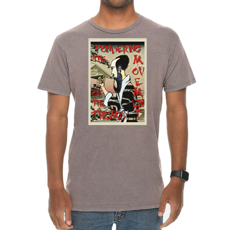 Pondering The Movement Of The Thumb Vintage T-shirt | Artistshot