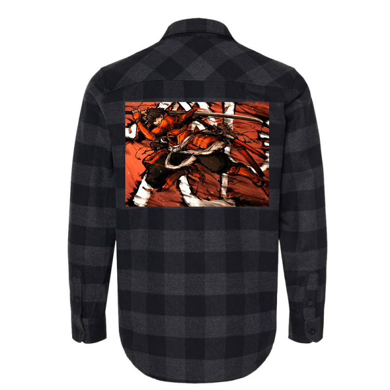 Shimazu Toyohisa Drifters 7 Flannel Shirt by rakhamaddixm | Artistshot