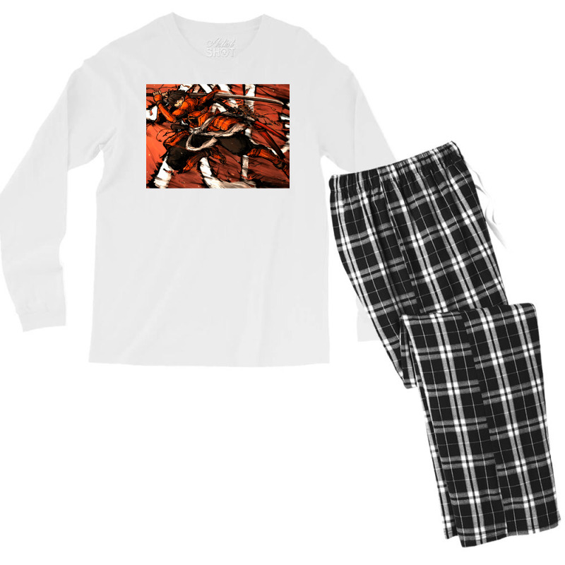 Shimazu Toyohisa Drifters 7 Men's Long Sleeve Pajama Set by rakhamaddixm | Artistshot