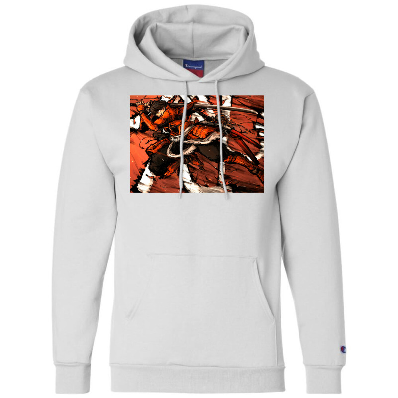 Shimazu Toyohisa Drifters 7 Champion Hoodie by rakhamaddixm | Artistshot