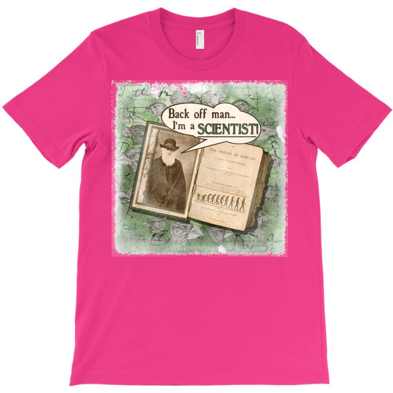 Popular Science Charles Darwin (distressed) T-shirt | Artistshot