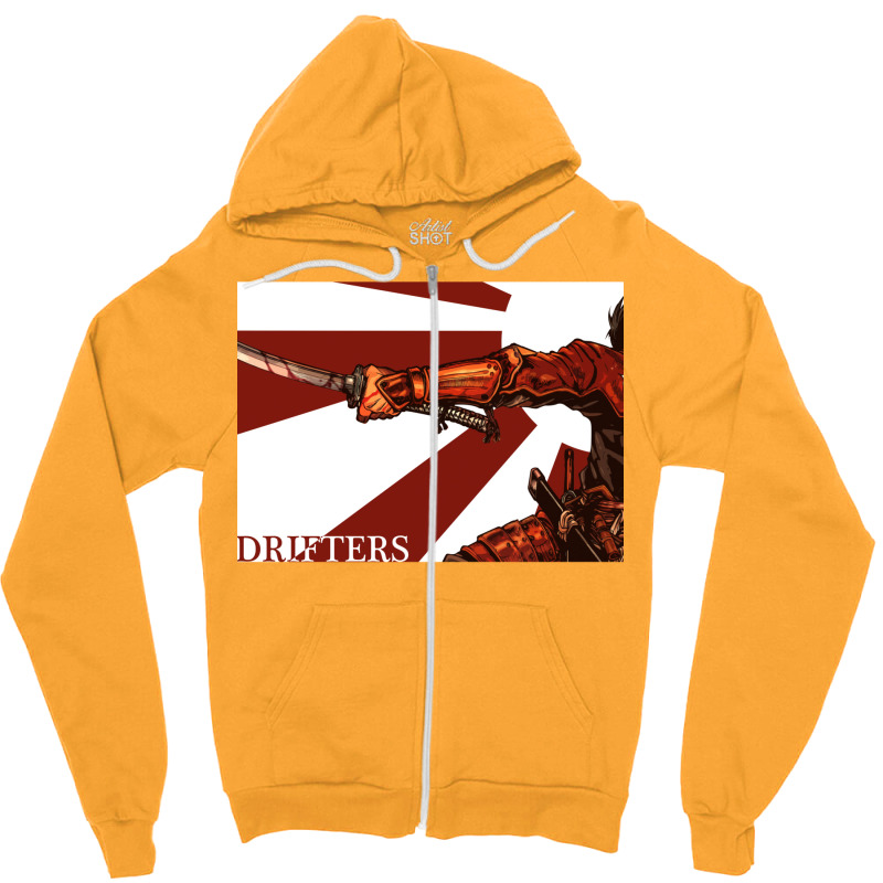 Shimazu Toyohisa Drifters 8 Zipper Hoodie by rakhamaddixm | Artistshot