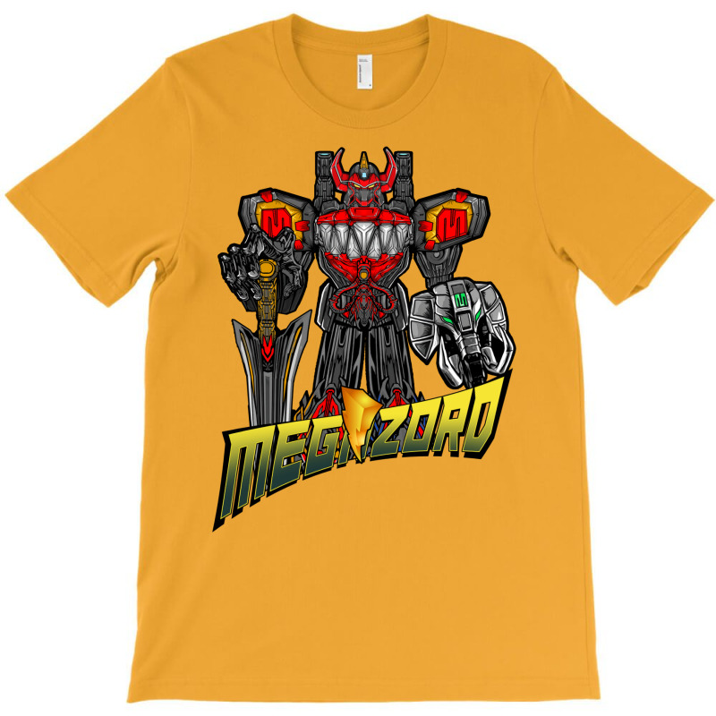 Megazord White 1 T-Shirt by pantesqubeei | Artistshot