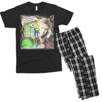 Popular Science M. Curie (french) Distressed Men's T-shirt Pajama Set | Artistshot