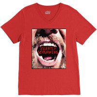 Silently Screaming V-neck Tee | Artistshot