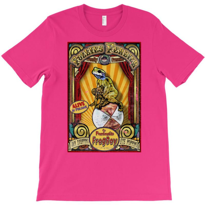 The Fantastic Frogboy  Sideshow Poster T-Shirt by gbenamurakuw | Artistshot