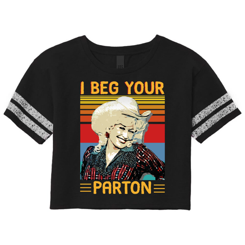 Vintage I Beg Your Parton's Gifts Scorecard Crop Tee | Artistshot