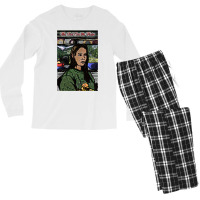 The Girl On The Train Men's Long Sleeve Pajama Set | Artistshot