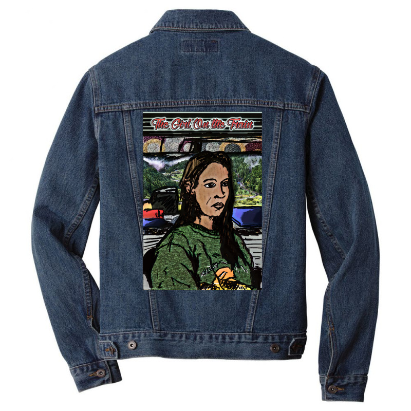 The Girl On The Train Men Denim Jacket by gbenamurakuw | Artistshot