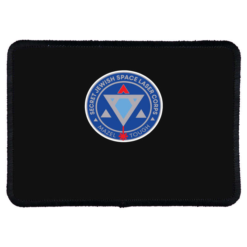 Secret Jewish Space Laser Corps Rectangle Patch | Artistshot