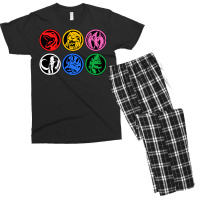 Six Power Coins Men's T-shirt Pajama Set | Artistshot