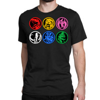 Six Power Coins Classic T-shirt | Artistshot