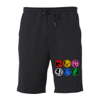 Six Power Coins Fleece Short | Artistshot