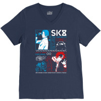 Sk8 The Infinity V-neck Tee | Artistshot