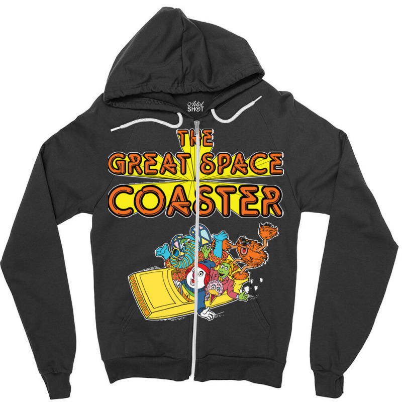 The Great Space Coaster T Shirt Zipper Hoodie by gbenamurakuw | Artistshot