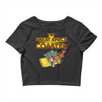 The Great Space Coaster T Shirt Crop Top | Artistshot