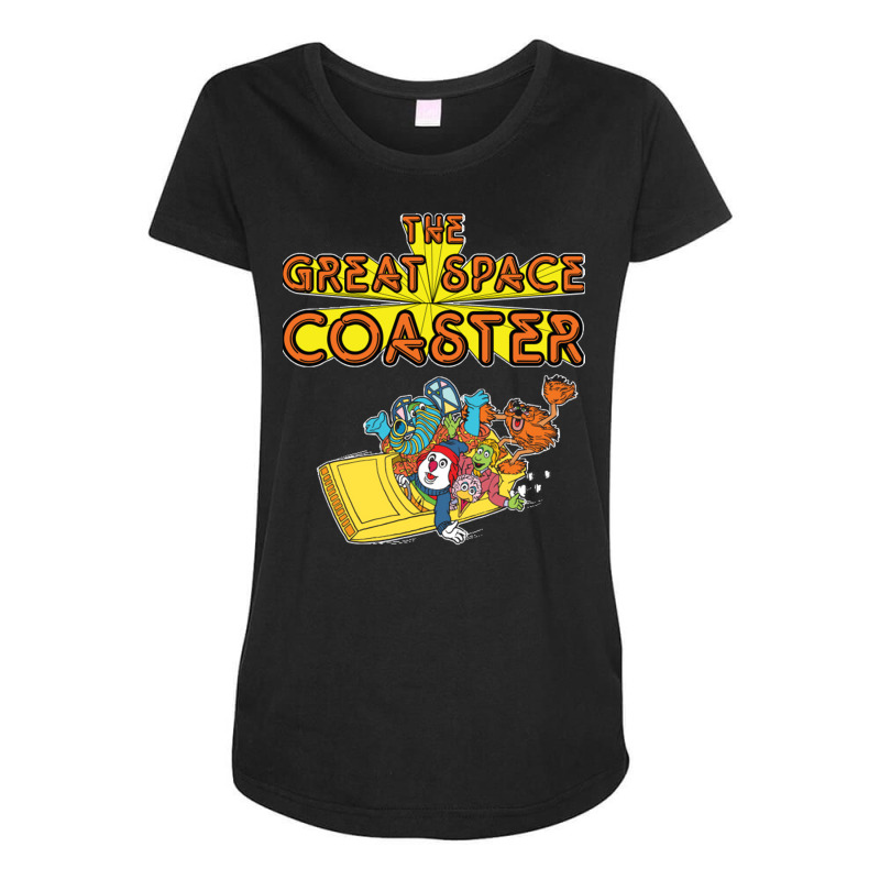 The Great Space Coaster T Shirt Maternity Scoop Neck T-shirt by gbenamurakuw | Artistshot