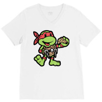 Vintage Raph V-neck Tee | Artistshot