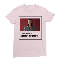 The Future Is Jodie Comer 3 Ladies Fitted T-shirt | Artistshot