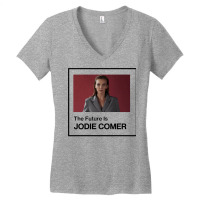 The Future Is Jodie Comer 3 Women's V-neck T-shirt | Artistshot