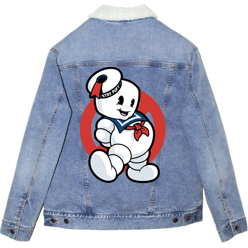 Vintage S. Puft Unisex Sherpa-lined Denim Jacket | Artistshot