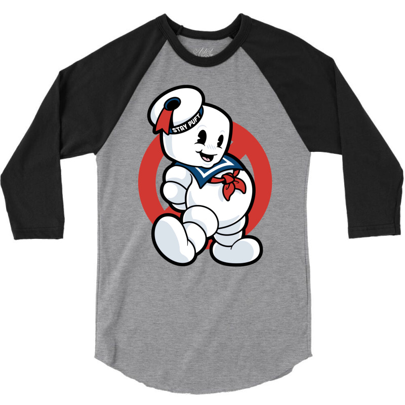 Vintage S. Puft 3/4 Sleeve Shirt | Artistshot